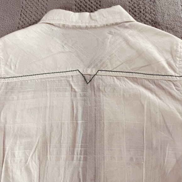 GUESS - Boys Size 4 - White Button Up Shirt - Los Angeles California Long Sleeve - Picture 10 of 10